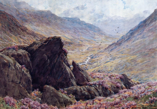 Alfred Cooper - Wrynose Pass and Cockley Beck | Dimensions 5994 x 4140 pixels