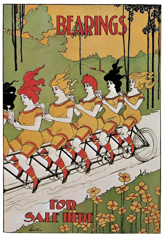 Charles A. Cox (1829-1901) - Bearings c1896 | Dimensions 4725 x 6837 pixels