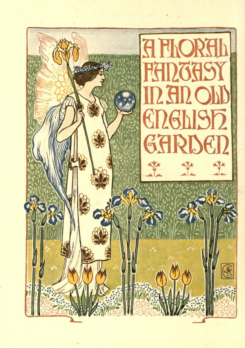 A Floral Fantasy, 1899 - Walter Crane - 51 images | Dimensions 1920 x 2725 pixels