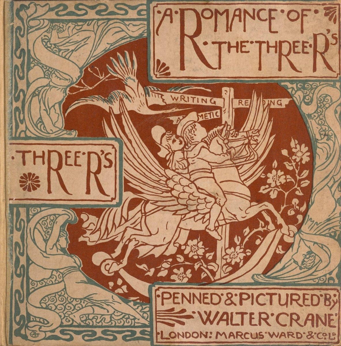 Romance of 3 Rs 1886 - Walter Crane - 52 images | Dimensions 3671 x 3719 pixels