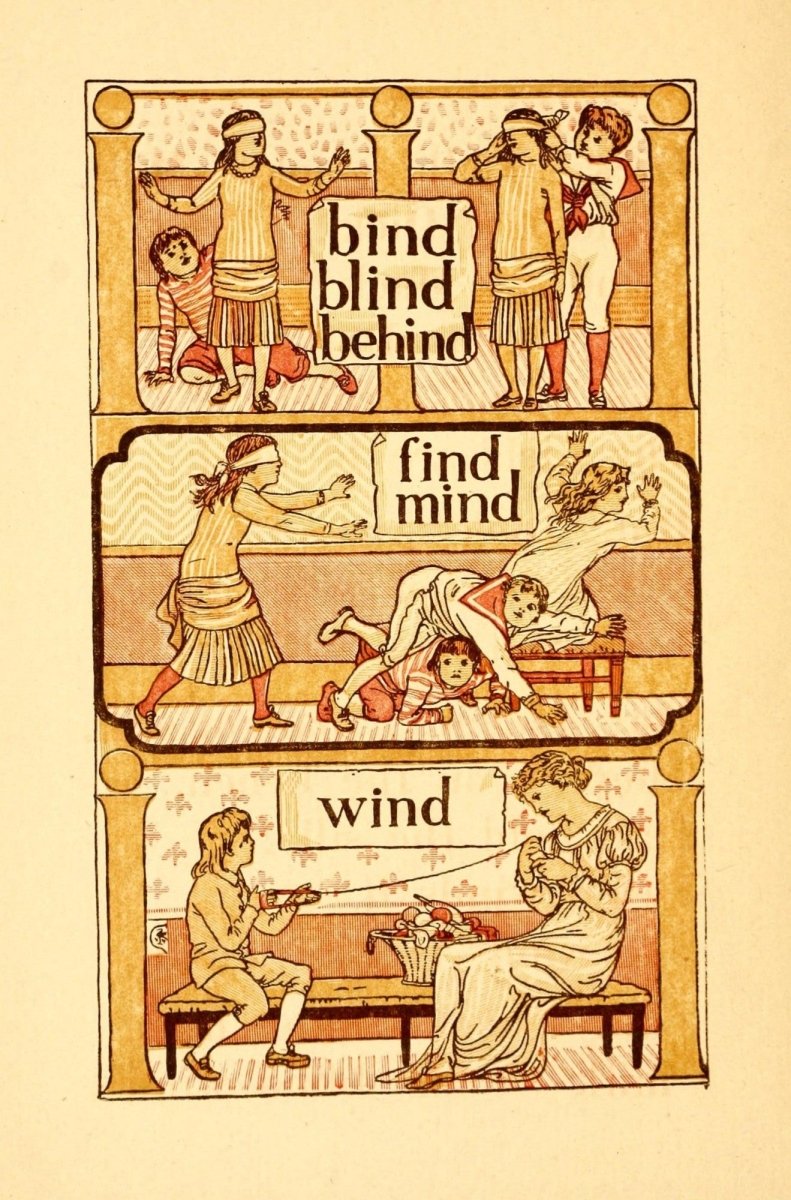 The Golden Primer 1884 - Walter Crane - 28 images | Dimensions 1820 x 2760 pixels