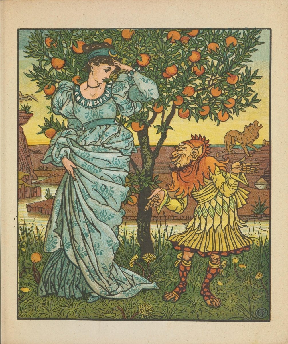 The Yellow Dwarf 1875 - Walter Crane - 7 images | Dimensions 4032 x 4812 pixels