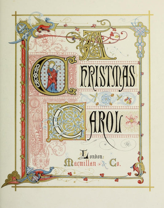 A Christmas Carol 1873 - A. Trevor Crispin (1822-1892) | Dimensions 3052 x 3871 pixels