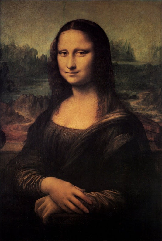 Leonardo Da Vinci (1452-1519) - Mona Lisa | Dimensions 4428 x 6606 pixels