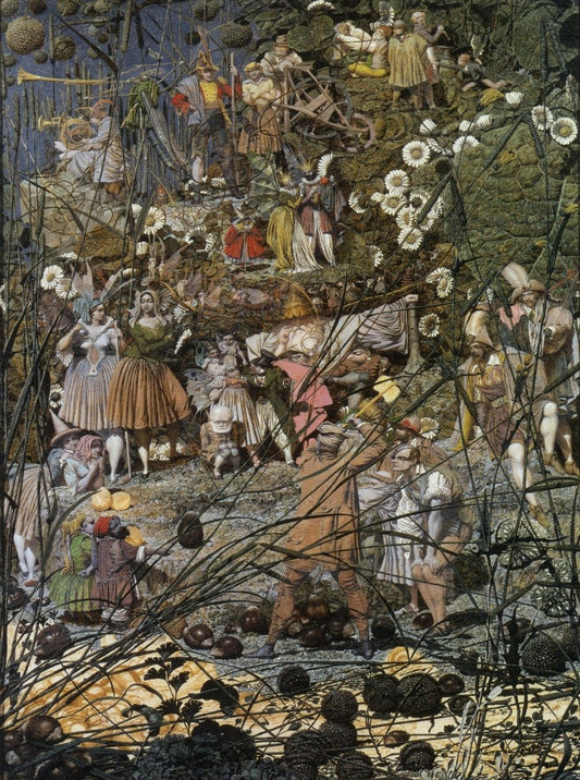Richard Dadd - The Fairy Feller's Master Stroke 1855-64 | Dimensions 4763 x 6402 pixels