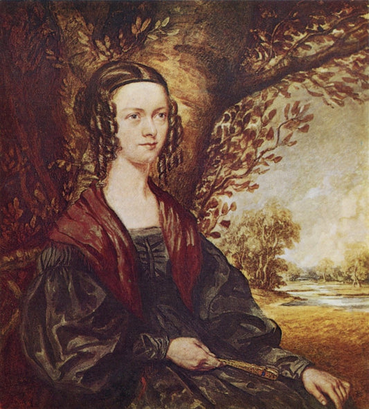 Richard Dadd - Portrait of a Girl, poss Elizabeth Langley | Dimensions 3258 x 3612 pixels
