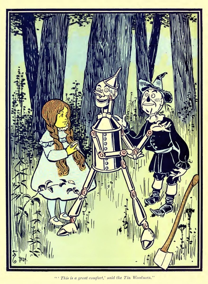 The Wonderful Wizard of Oz 1900 - William W. Denslow | Dimensions 3344 x 4568 pixels