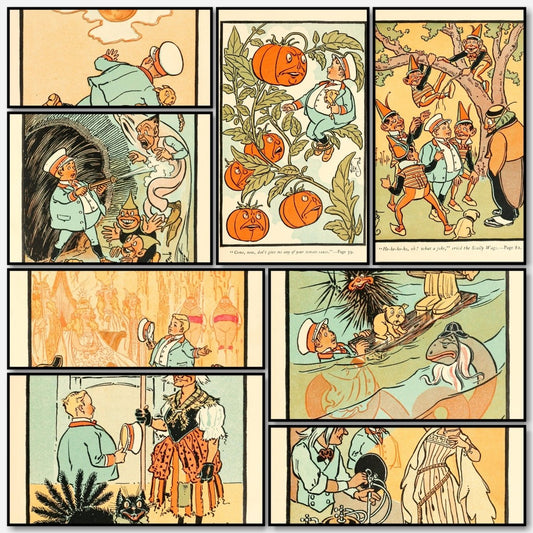 Billy Bounce 1906 - William W. Denslow - 16 images | A snapshot of some of the images