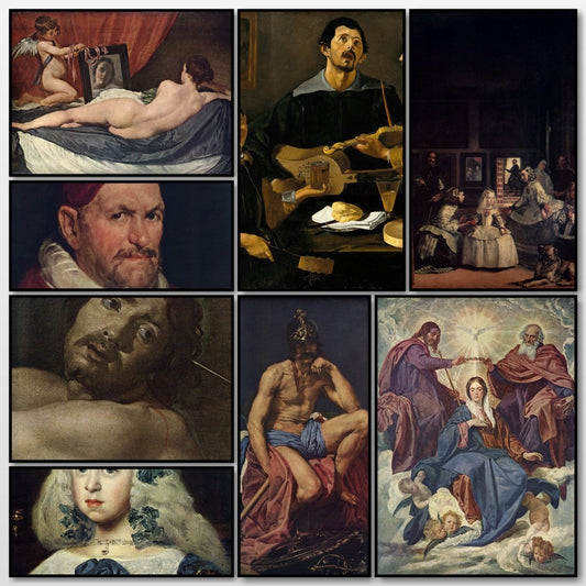 Diego Velázquez Public Domain Images to Download | A snapshot of some of the images