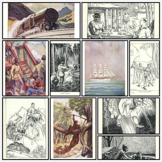 Cheerful Caravan, The 1938 - Cecil Drummond (1888-1954) | A snapshot of some of the images