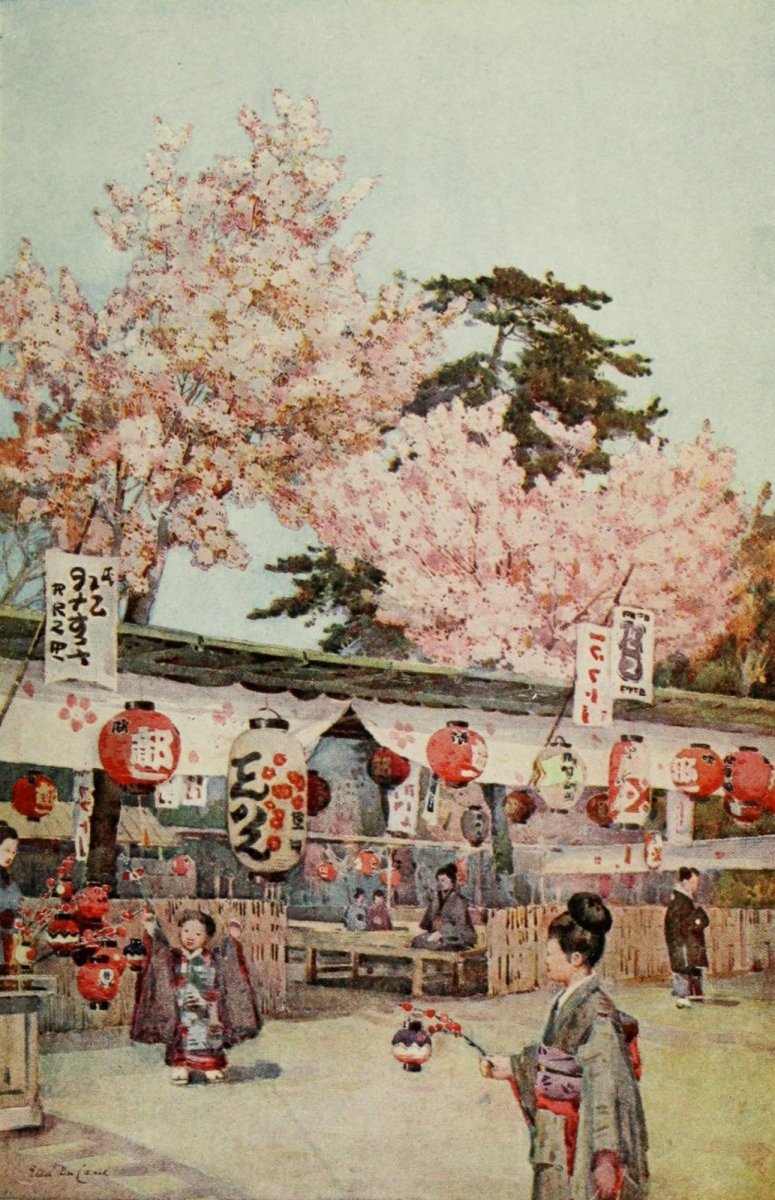 El Japon 1912 - Ella Du Cane - 11 images | Dimensions 1479 x 2289 pixels