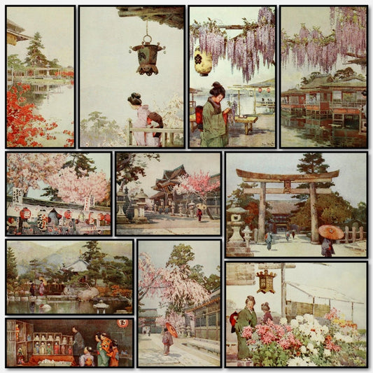 El Japon 1912 - Ella Du Cane - 11 images | A snapshot of the images