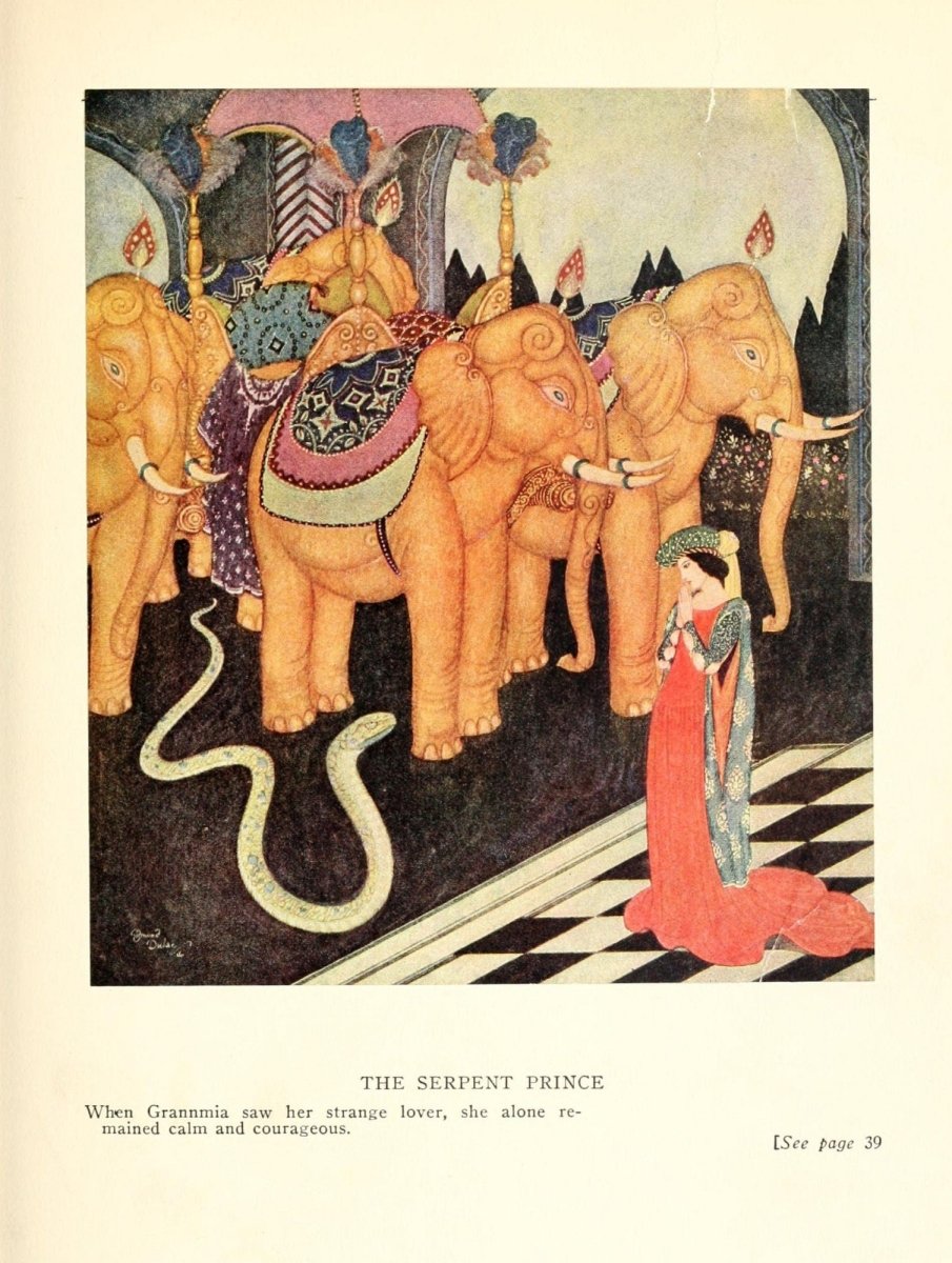 Edmund Dulac's Fairy-book 1916 - Edmund Dulac - 16 images | Dimensions 1900 x 2520 pixels