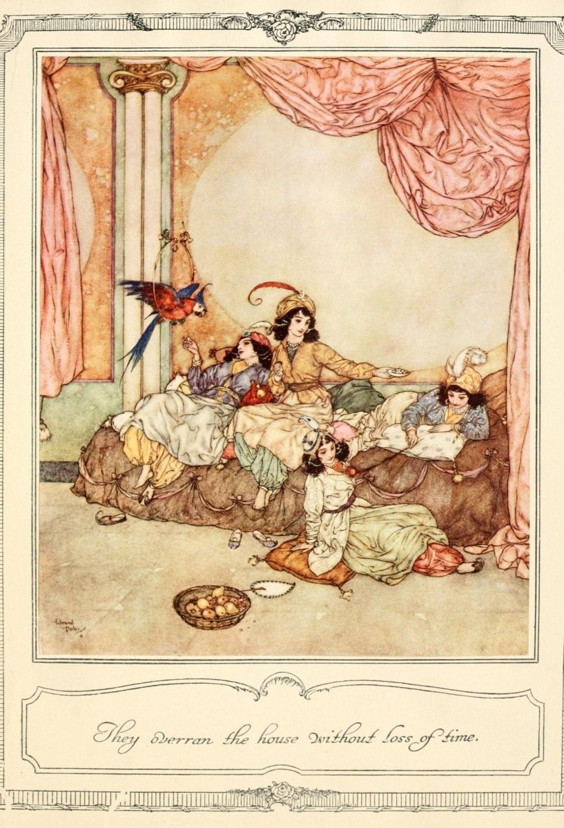 The Sleeping Beauty and Other Fairy Tales 1910 Edmund Dulac | Dimensions 2418 x 3512 pixels