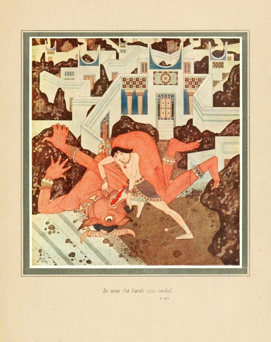 Tanglewood Tales 1919 - Edmund Dulac - 7 images | Dimensions 2065 x 2605 pixels