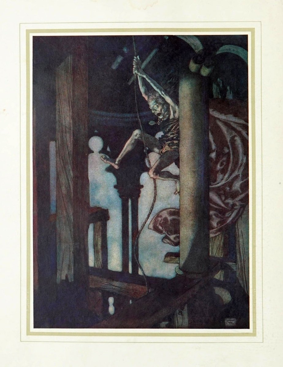 The Bells, 1912 - Edmund Dulac - 7 images | Dimensions 2475 x 3215 pixels