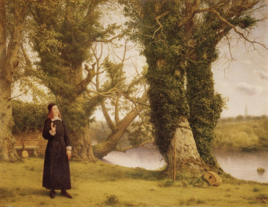 William Dyce - George Herbert at Bemerton 1861 | Dimensions 5780 x 4460 pixels