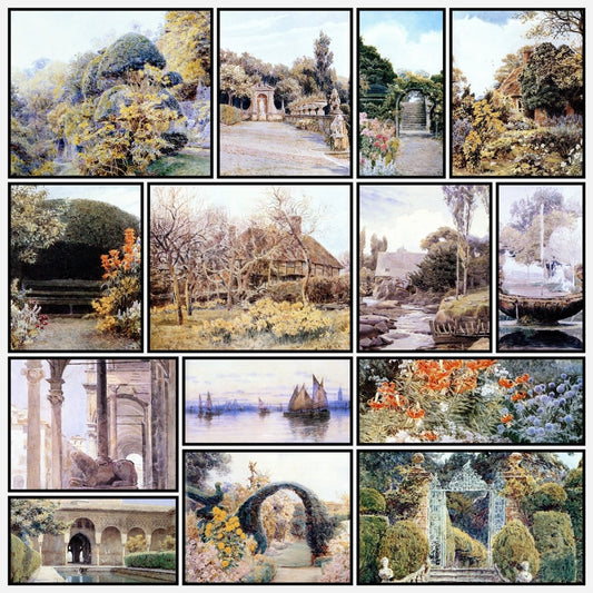 George Elgood Public Domain Images to Download | A snapshot of some of the images