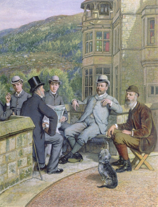 Henry H Emmerson (1831-1895) - Prince of Wales at Cragside | Dimensions 4172 x 5439 pixels