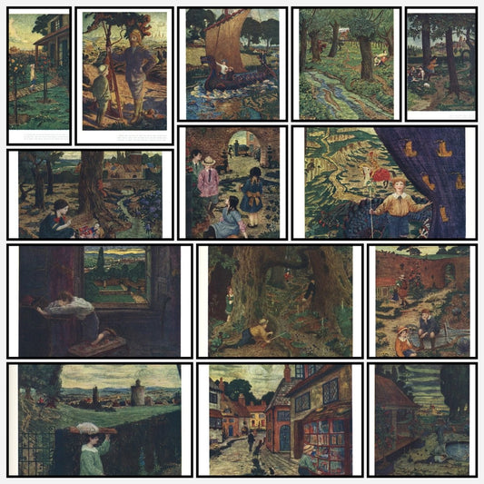 The Golden Age 1915 - Robert Enraght-Moony - 19 images | A snapshot of some of the images