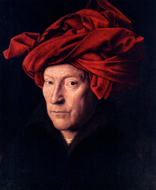 Jan van Eyck (c1385-1441) - Portrait of a Man 1433 | Dimensions 5810 x 7080 pixels