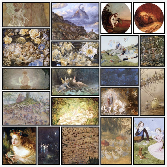 Fairies in Art - 91 Vintage Images | A snapshot of some of the images