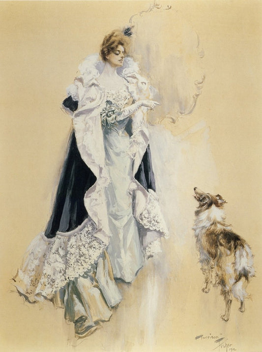 Final Instructions 1902 - Harrison Fisher - 1 image | Dimensions 2032 x 2372 pixels