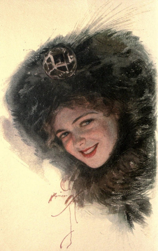 Making People Happy c.1911 - Harrison Fisher - 1 image | Dimensions 1820 x 2884 pixels