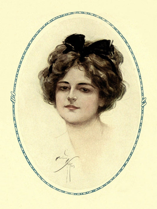 Salomy Jane 1910 - Harrison Fisher - 2 images | Dimensions - 2274 x 3018 pixels