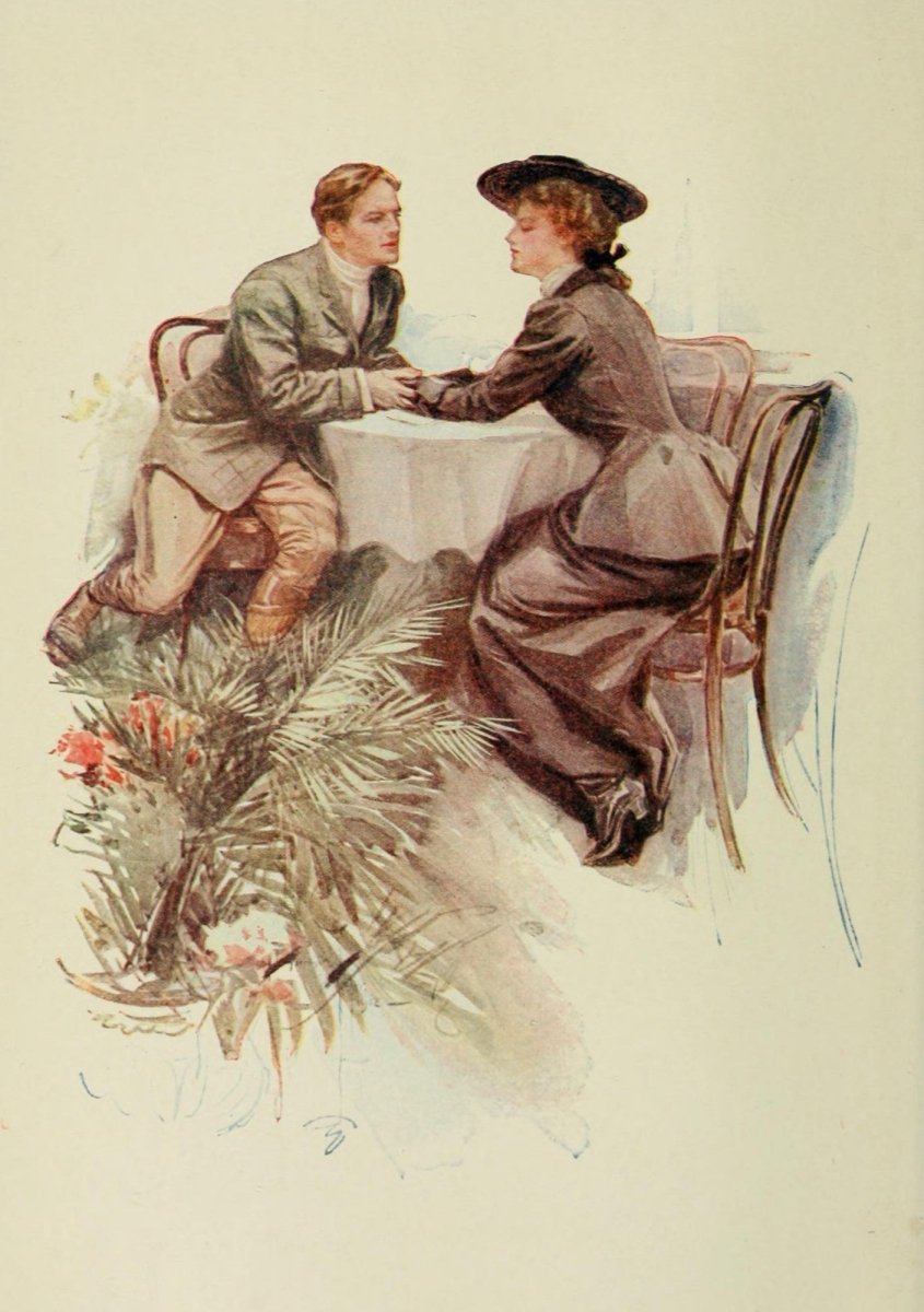 The Husbands of Edith 1908 - Harrison Fisher - 4 images | Dimensions 1870 x 2655 pixels