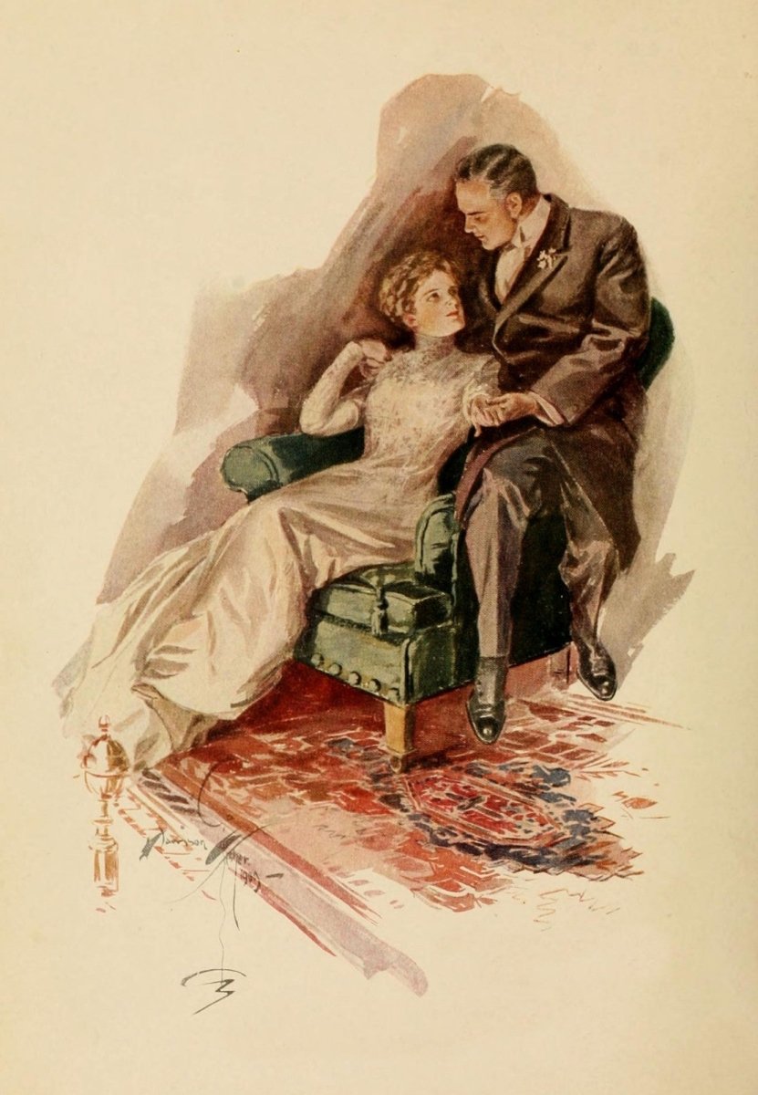 Their Hearts' Desire 1909 - Harrison Fisher - 6 images | Dimensions 1684 x 2432 pixels