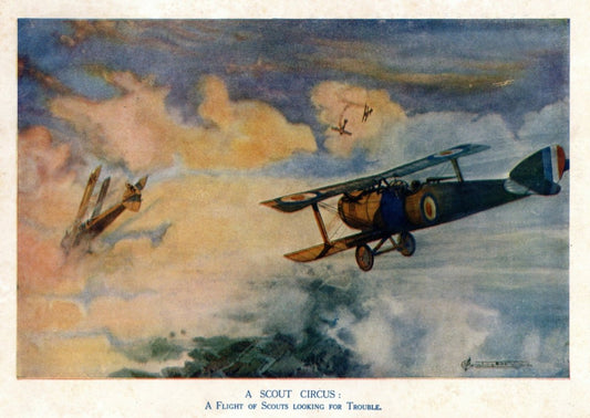 Clifford Fleming-Williams (1880-1940) - A Scout Circus 1919 | Dimensions 5138 x 3640 pixels