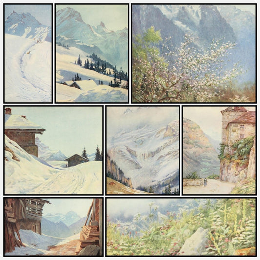 Villars and its Environs 1914 - George Flemwell - 8 images | A snapshot of the images