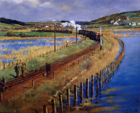 Stanhope Forbes (1857-1947) - Through the Marshes 1927 | Dimensions 6153 x 4970 pixels