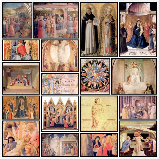 Fra Angelico Public Domain Images to Download | A snapshot of some of the images