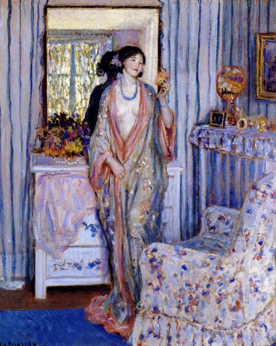 Frederick Frieseke Public Domain Images to Download | Dimensions 3710 x 4648 pixels