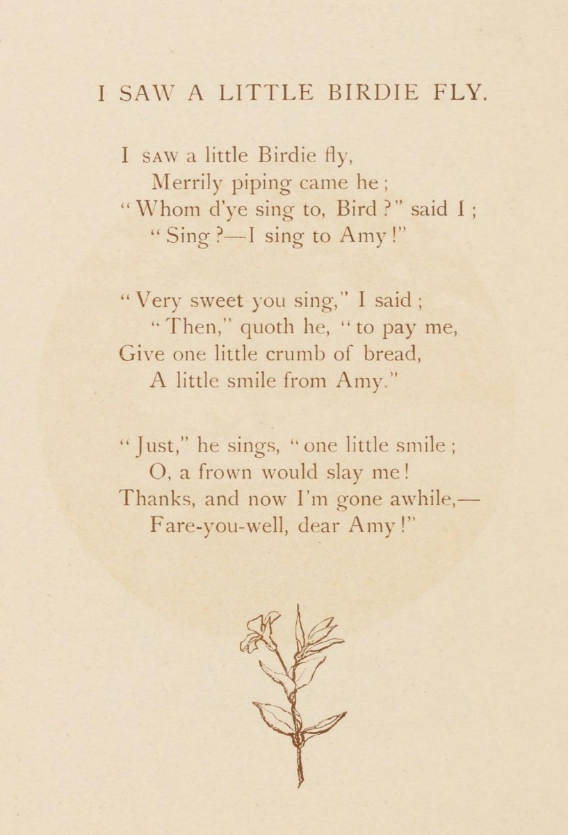 Rhymes for the Young Folk 1887 - Kate Greenaway - 7 images | Dimensions 1716 x 2520 pixels