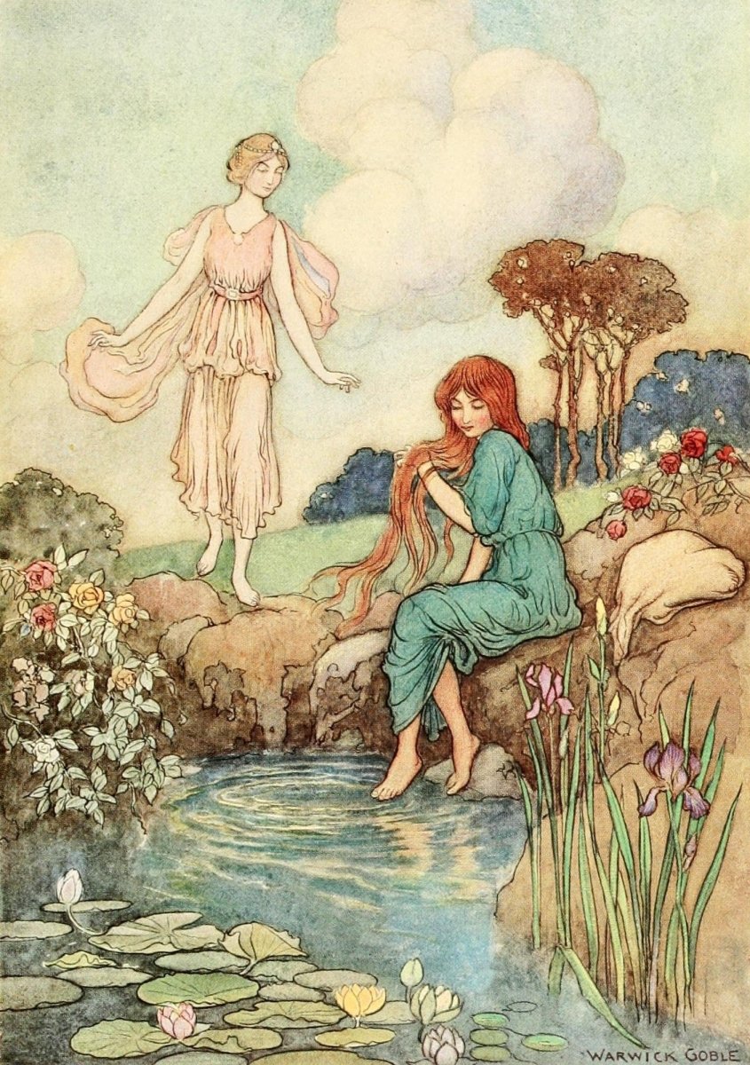 The Fairy Book, 1913 - Warwick Goble - 32 images | Dimensions 1408 x 2000 pixels