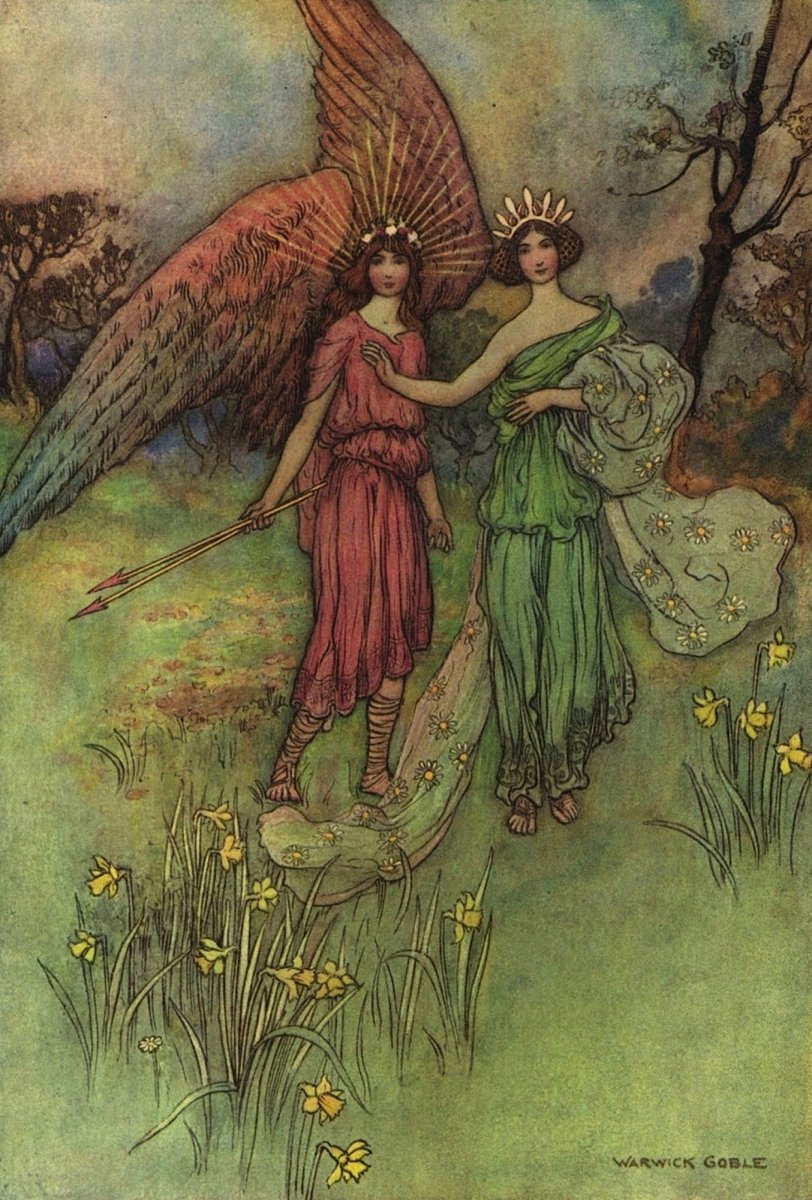 Works of Geoffrey Chaucer 1912 - Warwick Goble - 27 images | Dimensions 972 x 1436 pixels