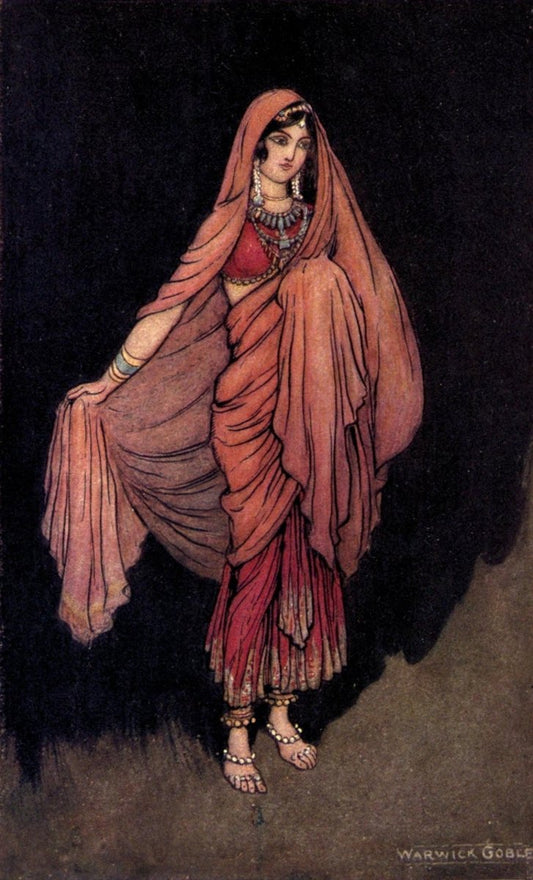 Indian Tales 1916 - Warwick Goble - 1 image | Dimensions 1260 x 2080 pixels