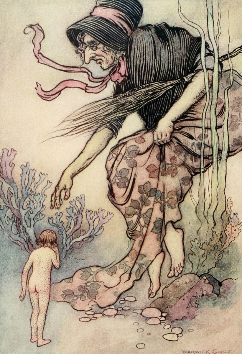 The Water-Babies, 1909 - Warwick Goble - 32 images | Dimensions 1855 x 2710 pixels