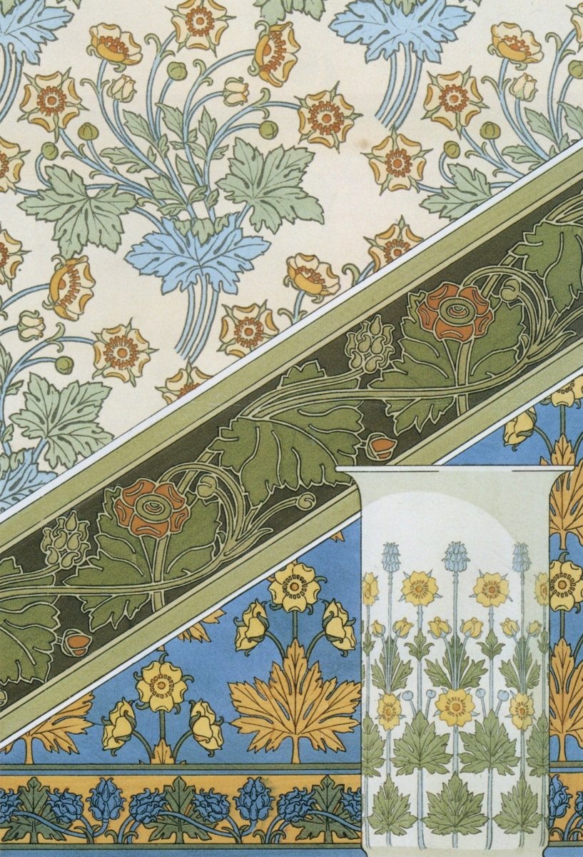 Eugène Grasset - M.P. Verneuil La Plante et ses applications | Dimensions 4319 x 6342 pixels