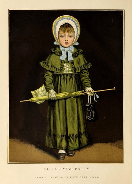 Little Wide Awake 1880 - Kate Greenaway - 1 image | Dimensions 2245 x 3130 pixels