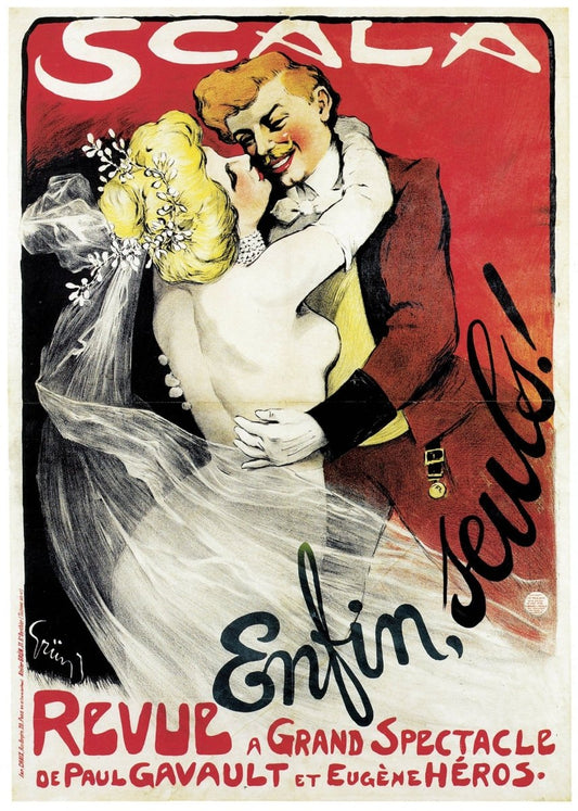 Jules-Alexandre Grün (1868-1934) - Enfin Seuls | Dimensions 4725 x 6624 pixels