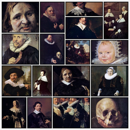 Frans Hals' Dutch Golden Age Portraits in the Public Domain | A snapshot of some of the images