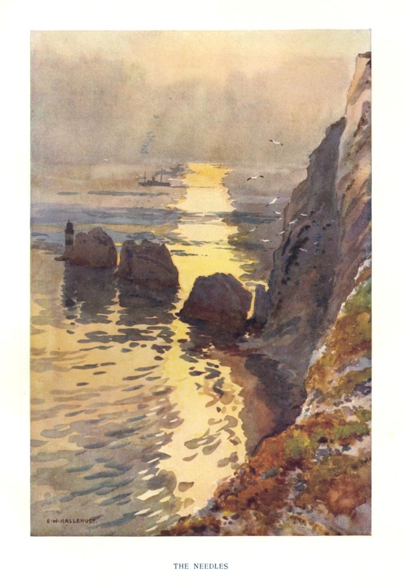 Isle of Wight 1911 - Ernest Haslehust - 12 images | Dimensions 3101 x 4501 pixels