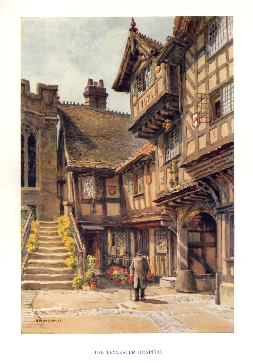Warwick & Leamington 1913 - Ernest Haslehust - 12 images | Dimensions 3108 x 4466 pixels