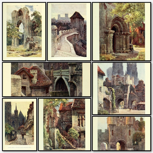 York 1911 - Ernest Haslehust - 12 images | A snapshot of some of the images