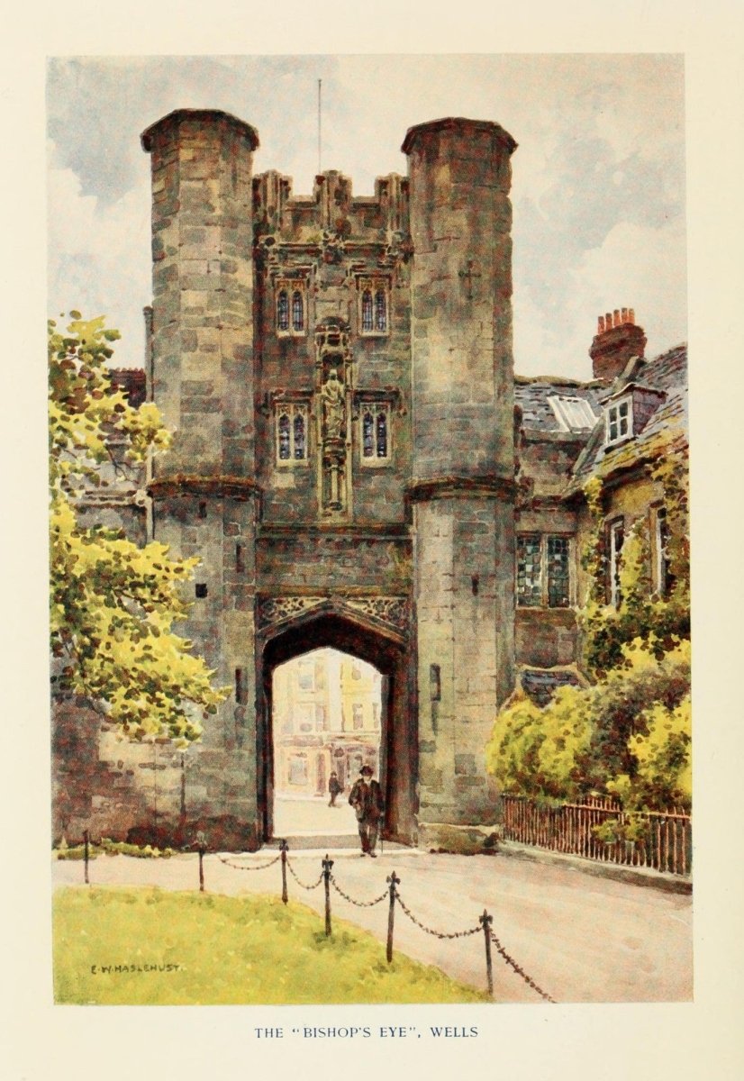 Bath & Wells 1914 - Ernest Haslehust - 12 images | Dimensions 2568 x 3732 pixels