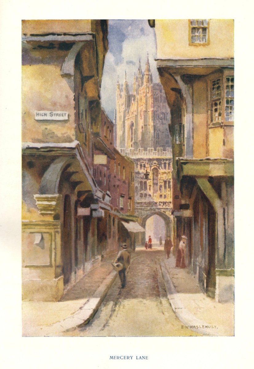 Canterbury 1910 - Ernest Haslehust - 12 images | Dimensions 3136 x 4557 pixels